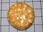 Etched Gold button